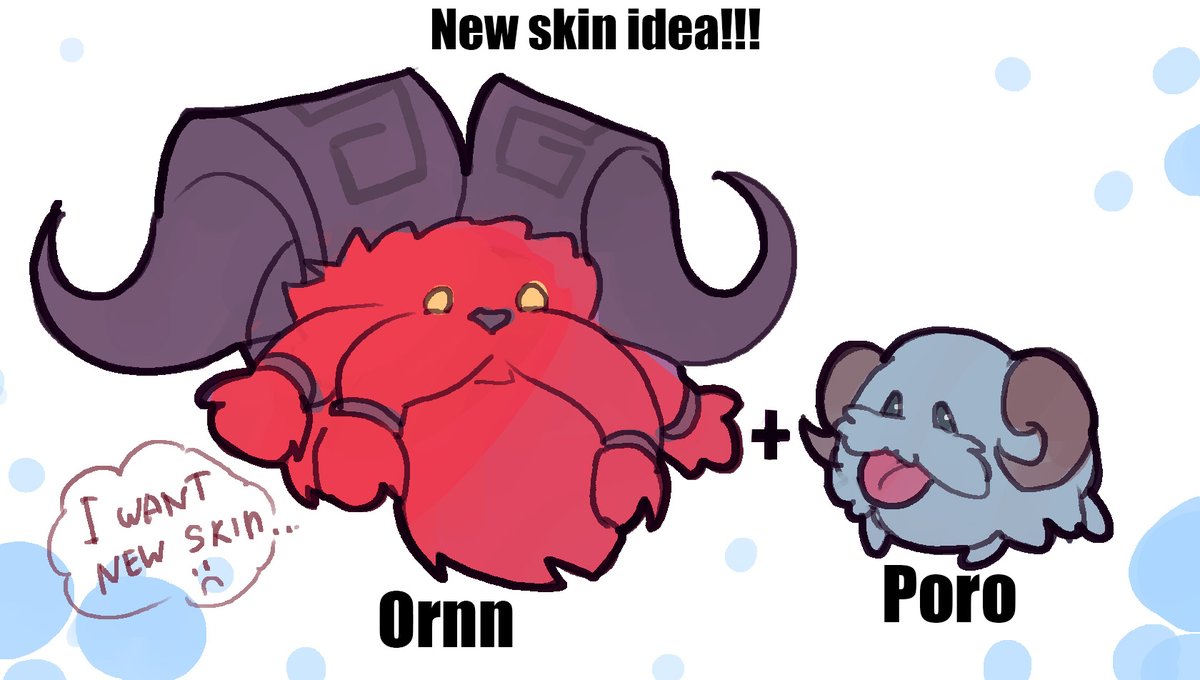 kardie00's tweet photo. 🙈

#poro #Ornn #LOL #LeagueOfLegends https://t.co/N436Wy5UGB
