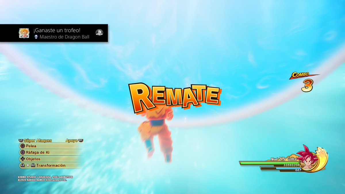 ronaldossjd's tweet photo. DRAGON BALL Z: KAKAROT
Maestro de Dragon Ball (Platino)
Consigue todos los trofeos. #PS4share https://t.co/fgWsJ1sfvX