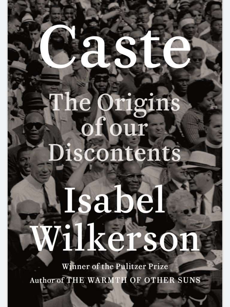 Just now returning to Twitter after years of hibernation, completing my book, Caste: The Origins of Our Discontents. It’s an x-ray of our country. It drops on Aug. 11, 2020. I hope you will love it as much as you did The Warmth of Other Suns.