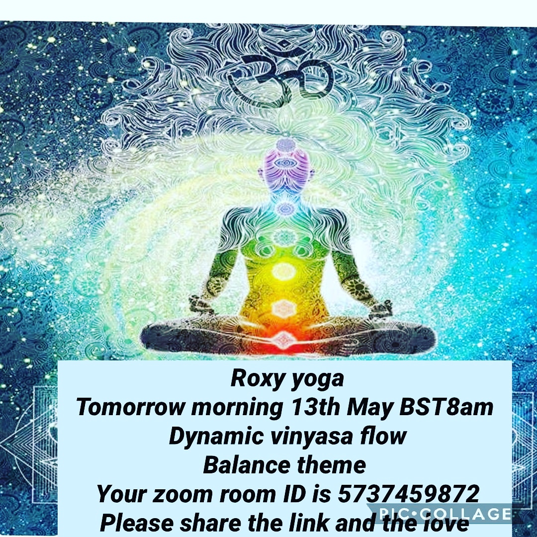 roxytheyogi's tweet photo. Amazing work from tonights yogi crew some great sun salutations and warrior poses thanks so much for sharing your fab energy with me ๐งโโ๏ธ here's tomorrows early bird link 8am ๐๐ balance theme
#Balance #YogaDuringLockDown #asanas #roxyyoga #roxytheyogi #vinyasaflow #openlevel https://t.co/0bHSOts75D