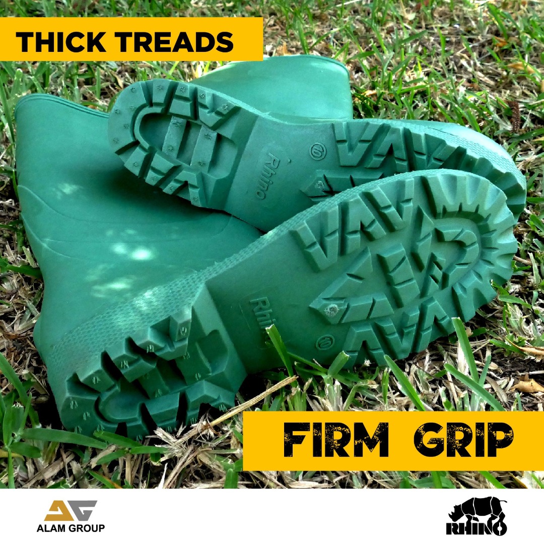 RhinoFootwear's tweet photo. Our gumboots are designed with thick treads to guarantee a firm and sure grip on any surface.
#rhino #firmsteps #safe #gumboots #housingmarket #COVID19 #StayAtHome https://t.co/0cm7aCuUZf