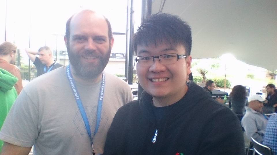 saychun_kim's tweet image. #PWADevSummit #Throwback my phone asked me to show these 🤣 aerotwist, robdob, ebidel, Business_Kinlan wibblymat