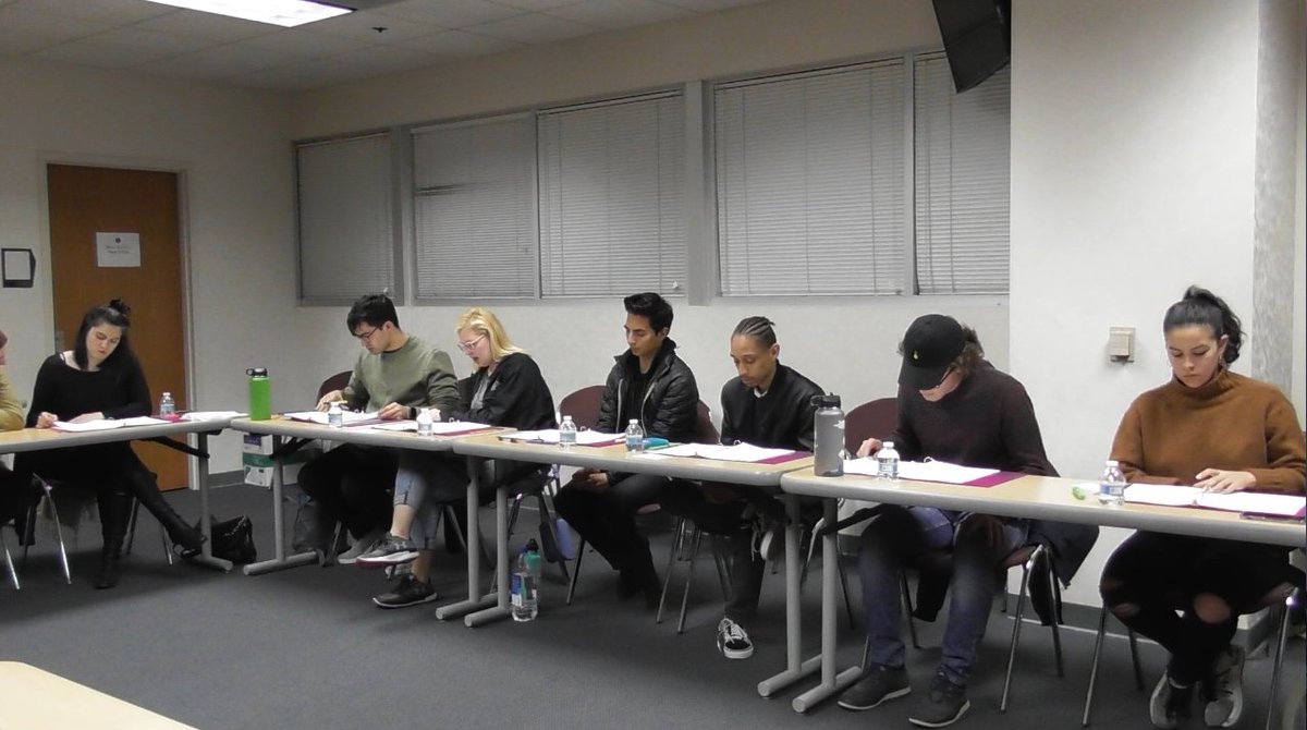 57BusMusical's tweet image. Here’s a pic from our first #TableReading January 6, 2019 in Burbank! After this reading so many rewrites followed that helped shape the show. #57Bus #57BusMusical #Musicals #MusicalTheatre #NewMusicals #NewMusicalTheatre  #NewTheatre #genderqueer #lgbtyouth #lgbttheatre #reading