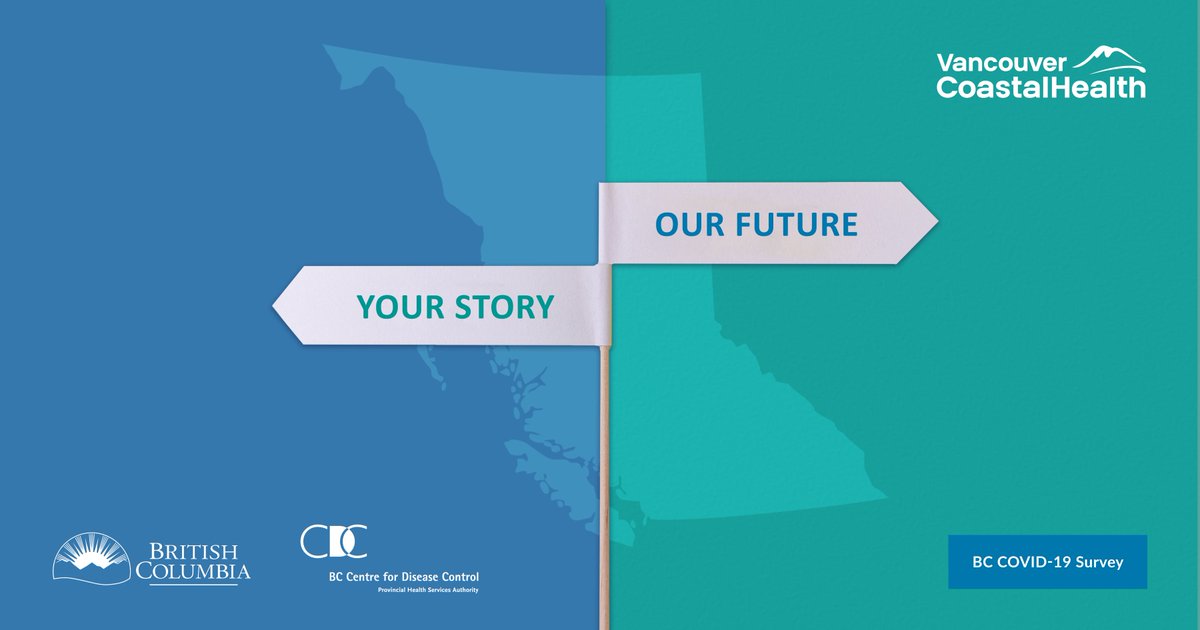 VCHhealthcare's tweet photo. Help inform public health decisions – take the BC COVID-19 survey today: https://t.co/CxVTGt0J24 #COVIDBC https://t.co/5g6qN4Lzfn