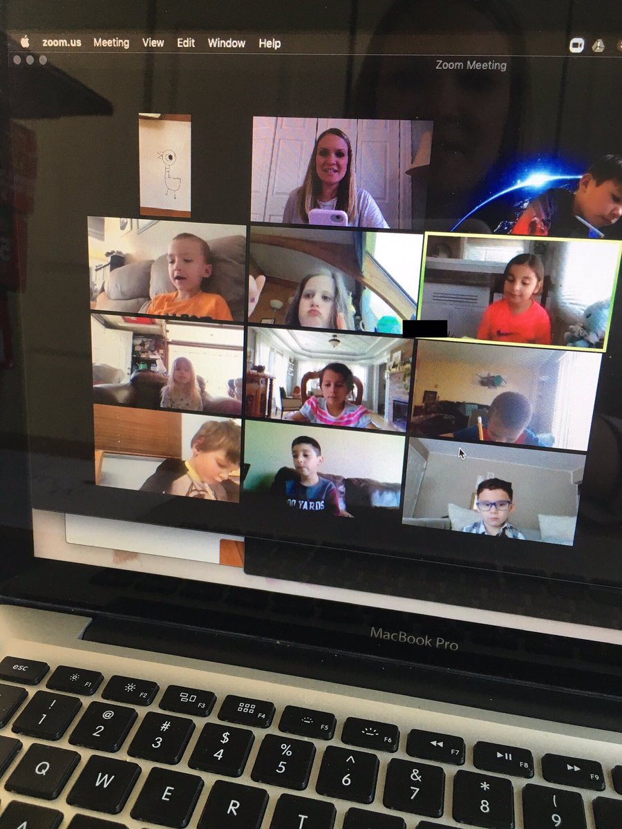 My homemade document camera for our directed drawing class meeting today. I love getting to see everyone! <a href="/D45Schafer/">Schafer School</a>