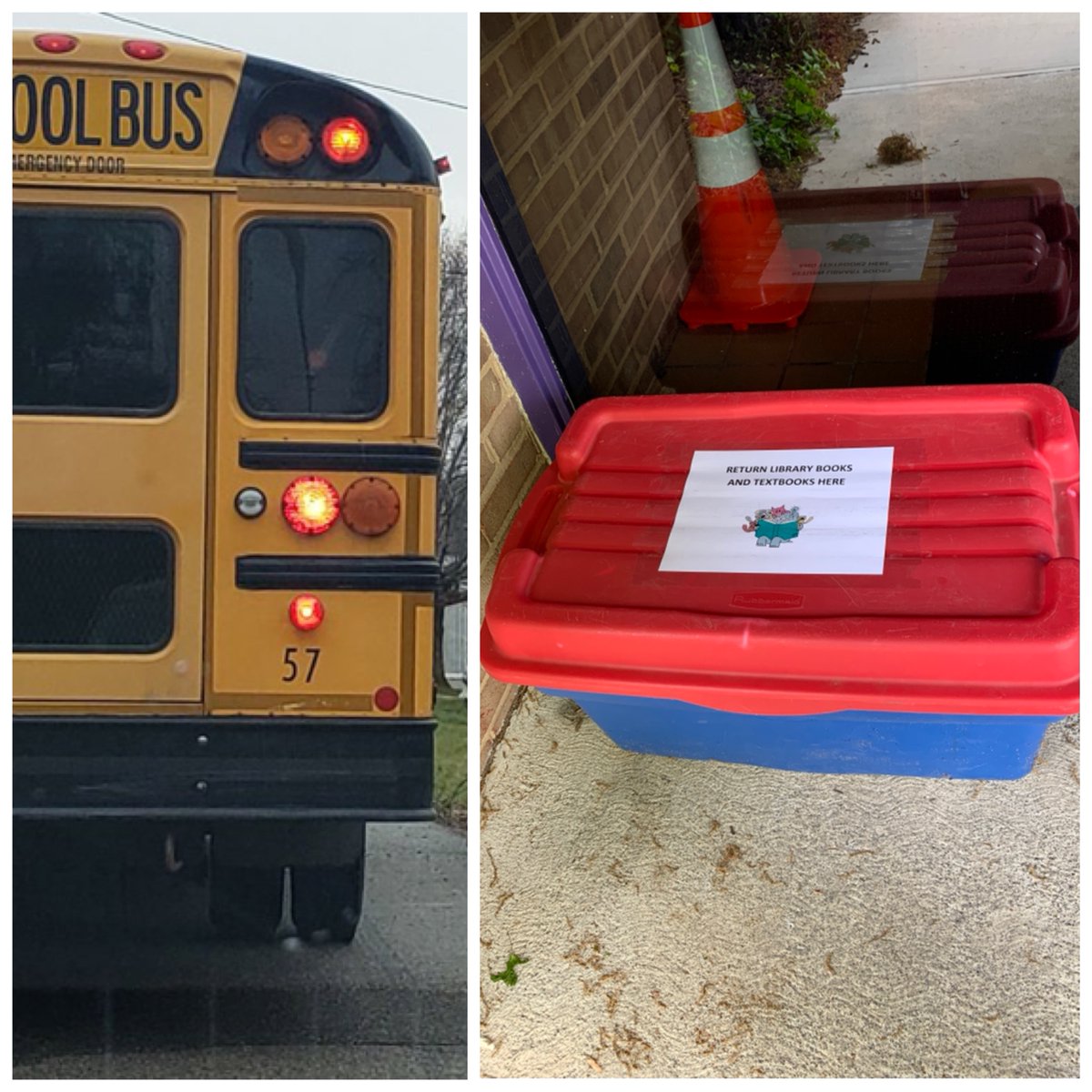 HAES textbooks and library books should be returned by May 22 either by way of the bus that brings meals or returned to the blue and red bin outside the doors of Harding Ave.  M-F all day. Thank you!
