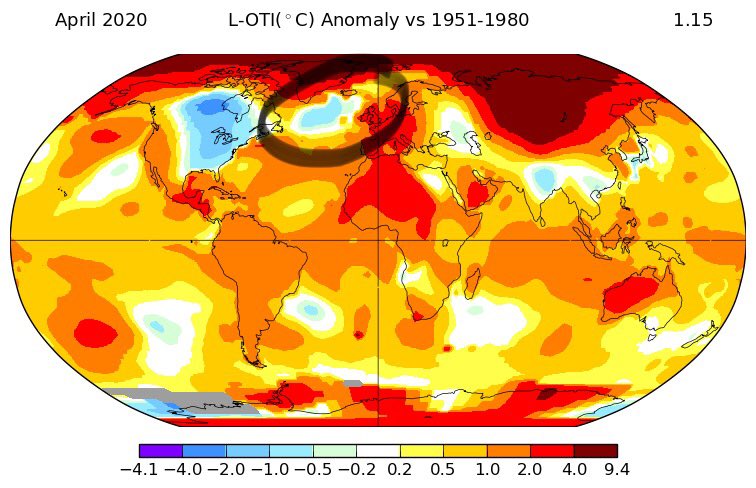 The North-Atlantic “cold blob” is clearly visible too. More on that here:  https://agupubs.onlinelibrary.wiley.com/doi/abs/10.1029/2019JC015379