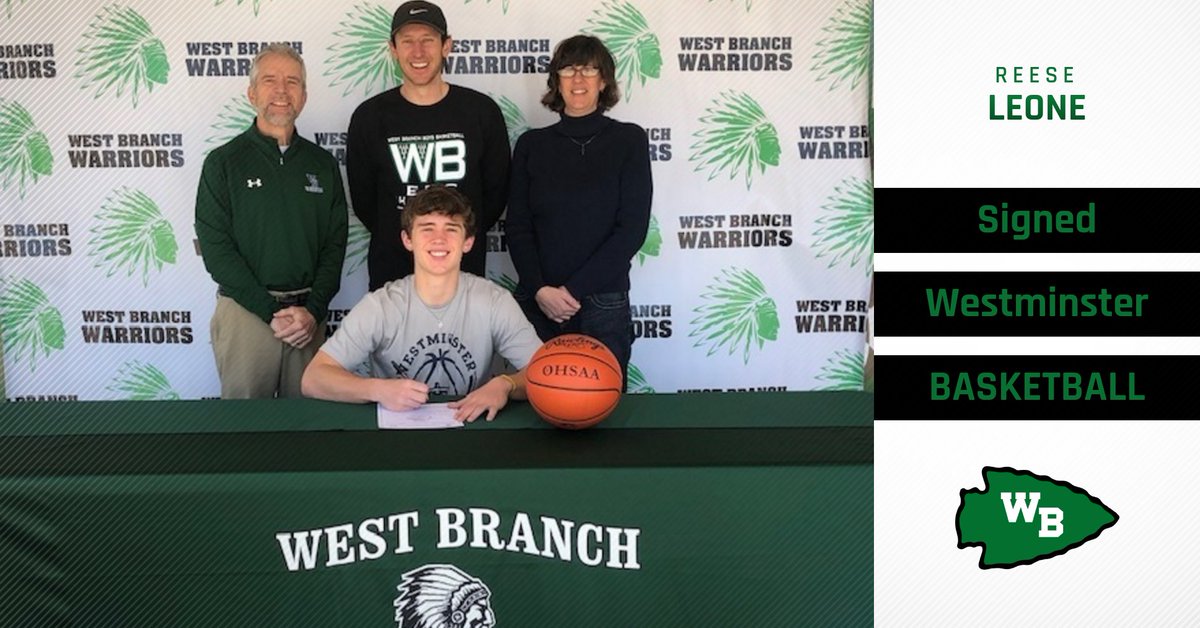 Congrats Reese!! Reese will be continuing his basketball career at Westminster College!! #AlwaysAWarrior