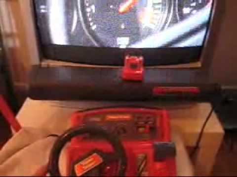 VideoKraken's tweet photo. The Video Driver (Family Driver in Japan) by @SEGA is a VHS-Based gaming console where you control a toy car placed in front of your television. How cool is that? Sadly, only 3 games were ever made for the Video Driver. 

#SmallestFullSet #Sega #VideoDriver #FamilyDriver https://t.co/zU6Z1GSNvx