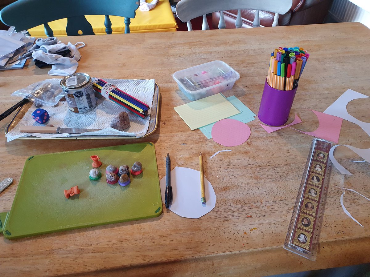 A happy hub of creativity thanks to the Year 7 DT project - create a fun and inspiring board game. <a href="/AmershamSchool_/">AmershamSchool</a>  <a href="/AmershamSchHead/">Sharon Jarrett M.B.E</a> <a href="/amershamSchASA/">AmershamSchASA</a> <a href="/amersham_art/">Amersham School Art</a>