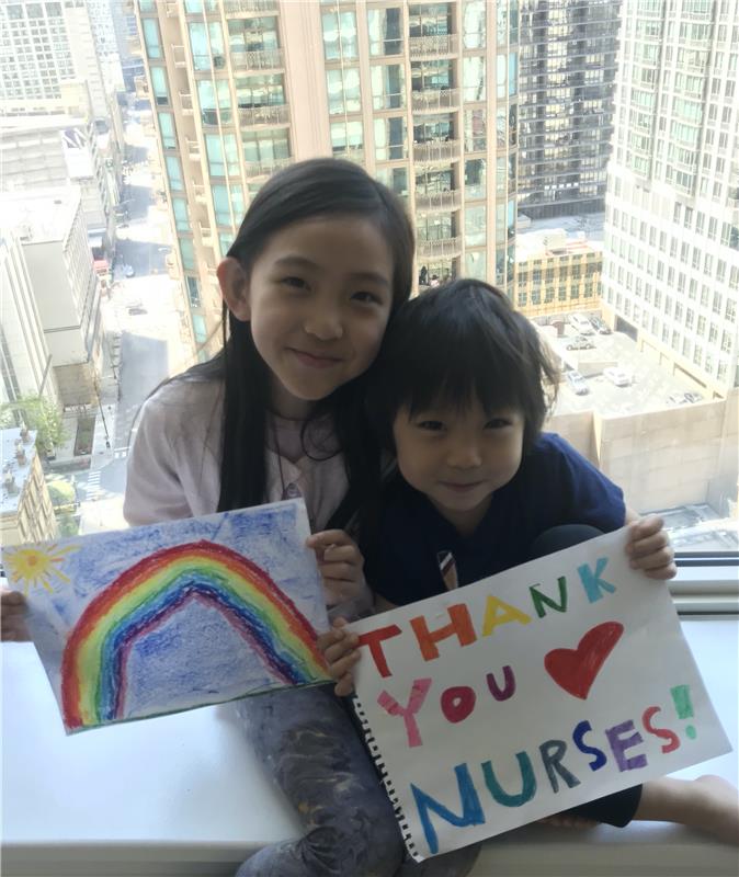 BISCLPYear2's tweet photo. Yesterday was International Nurses Day and the #OutstandingOrcas would like to pass on how grateful and thankful we are to the nurses who are working really hard to look after all of us. Thank you.π₯° @BISCLincolnPark @NAEducation #VirtualSchoolExperience #VitualSchool https://t.co/Ei1Ld7dbfP