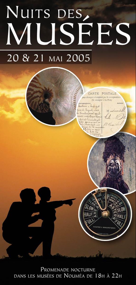 MuseedeNC's tweet photo. En 2005, un riche #MomentsdeMuséesMW : la toute première @NuitdesMusees en #NouvelleCaledonie, en partenariat avec @MuseesVDNoumea et @MuseeMaritimeNc #MuseumMomentsMW #EnsembleMW https://t.co/BS81NCXYo3