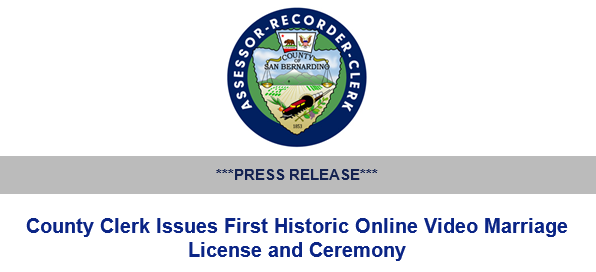 senatordutton's tweet photo. While marriage services continue to be provided in-person at our office by appointment only, we are pleased to be adding online video marriage licenses with ceremonies. Press Release: https://t.co/2XunKzVi77 https://t.co/Bz18zbee7Y