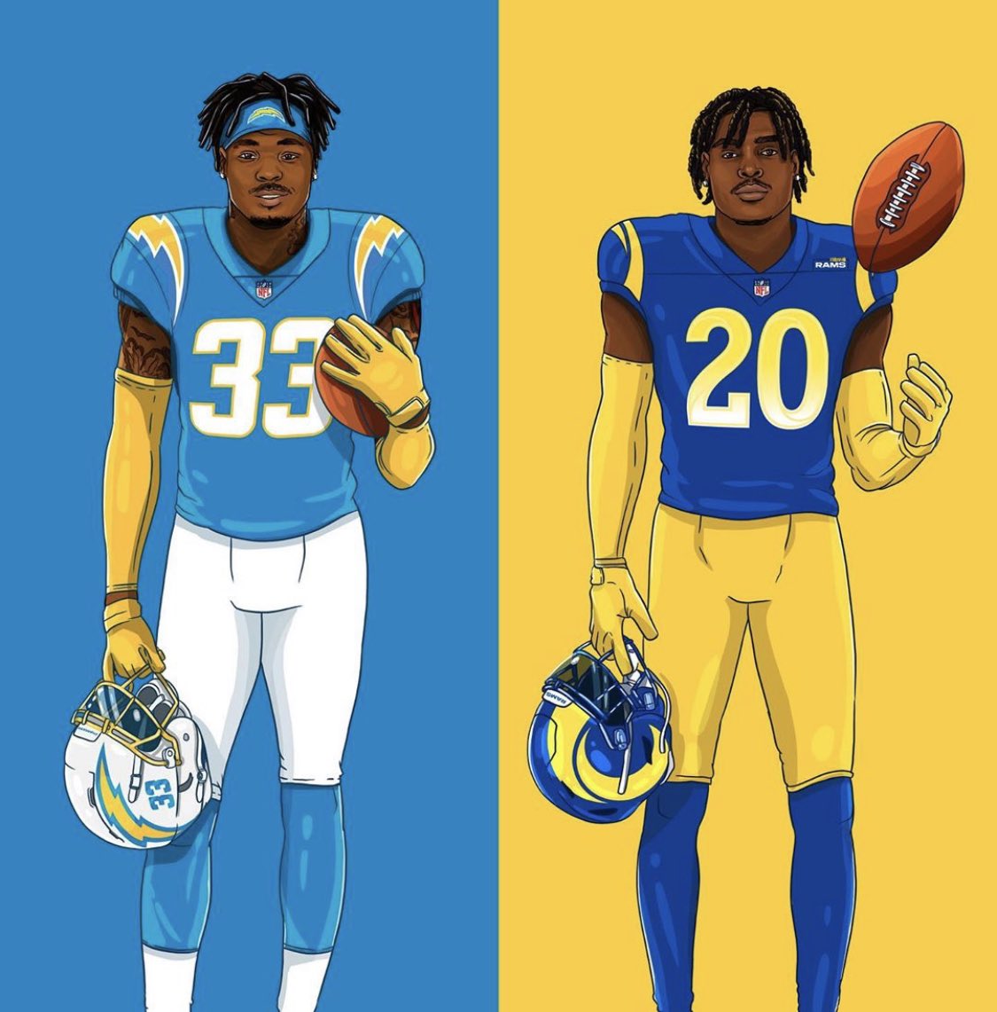 jalen ramsey rams uniform