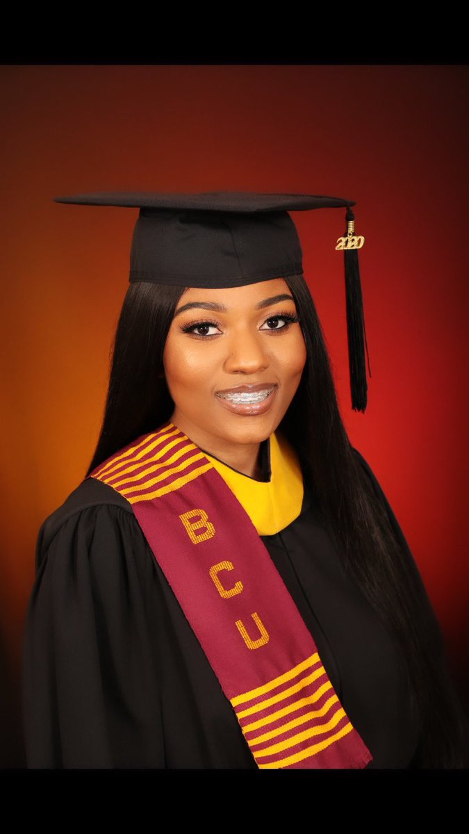 tokyobeeep_'s tweet photo. “ I finally turned my cant’s into cans and my dreams into plans!” Bachelors in Criminal Justice🎓
#DEGREEDIT #RealGirlBOSS #HBCUGRAD #CLASSOF2020 💅🏽
... Forever Grateful! Thank You, BCU🎉 https://t.co/VA2BaRGItK