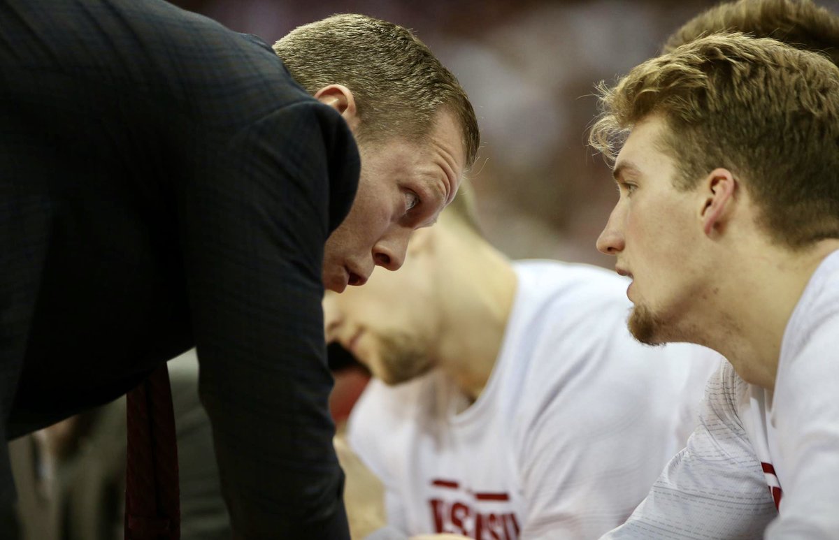 BadgerMBB's tweet photo. We’re better with Coach Krabb 💯

Congrats to @krabbenhoftjoe on being named one of the best college basketball coaches in the country under the age of 40 by ESPN

🔗 https://t.co/JWmv2LNMdX https://t.co/9ReFK0taJN