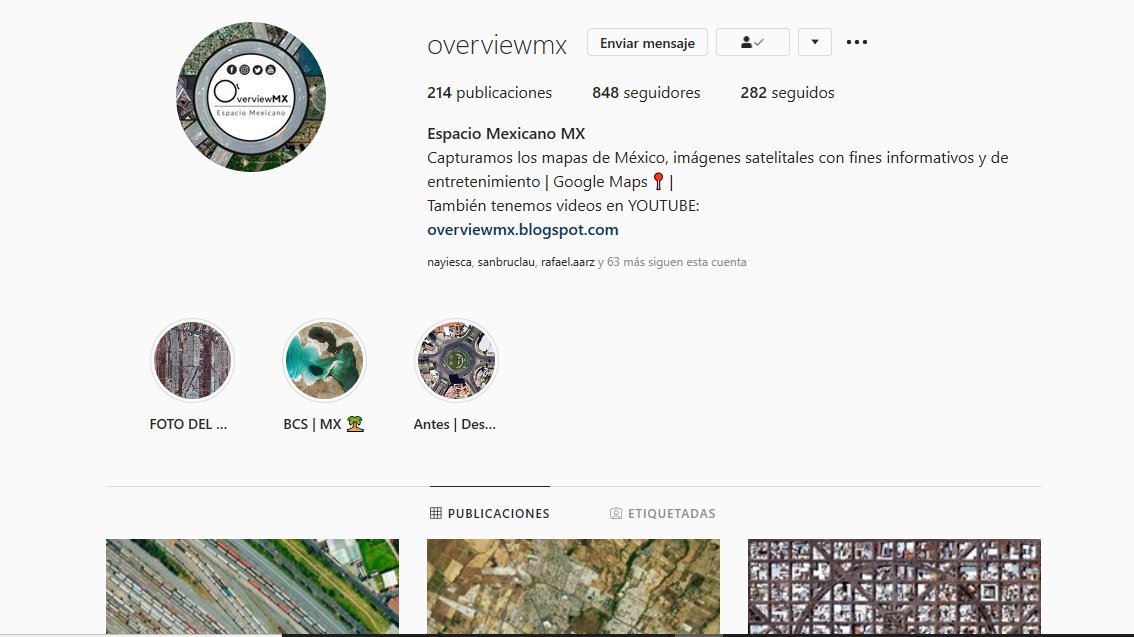 ExaArq's tweet photo. Amiguitos tengo buenas y bonitas noticias, como sabrán a veces publico imágenes satelitales con alguna descripción.
Esa página se llama #OverviewMX, si quieren ver a diario información pueden seguirla tanto en FB o IG. 🤓🌎📷
FB https://t.co/Q9gvalj6bp
IG https://t.co/C752B9gVUa https://t.co/btbGOl6td1