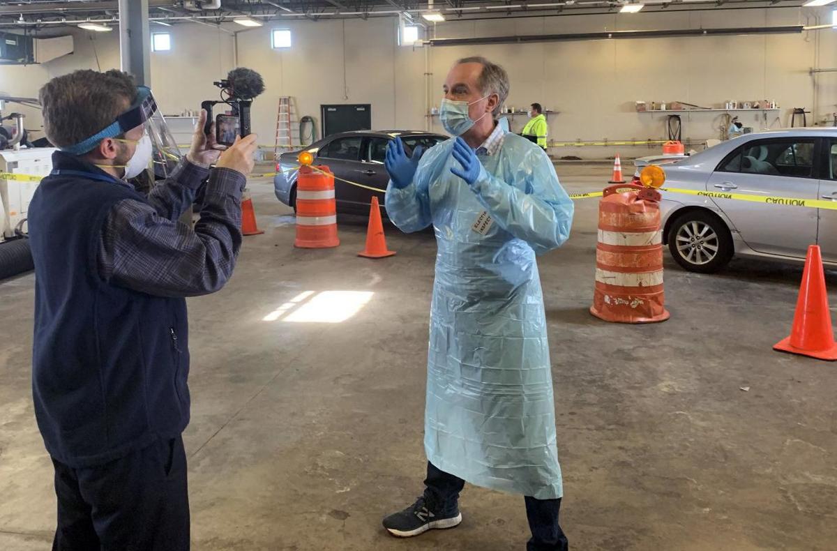 The hypocrisy here is staggering. The state Supreme Court heard this case remotely, because in-person oral arguments would be dangerous. Sort of like Robin Vos, the GOP Assembly speaker who drove this case, telling voters it was "incredibly safe"... while wearing full-body PPE.