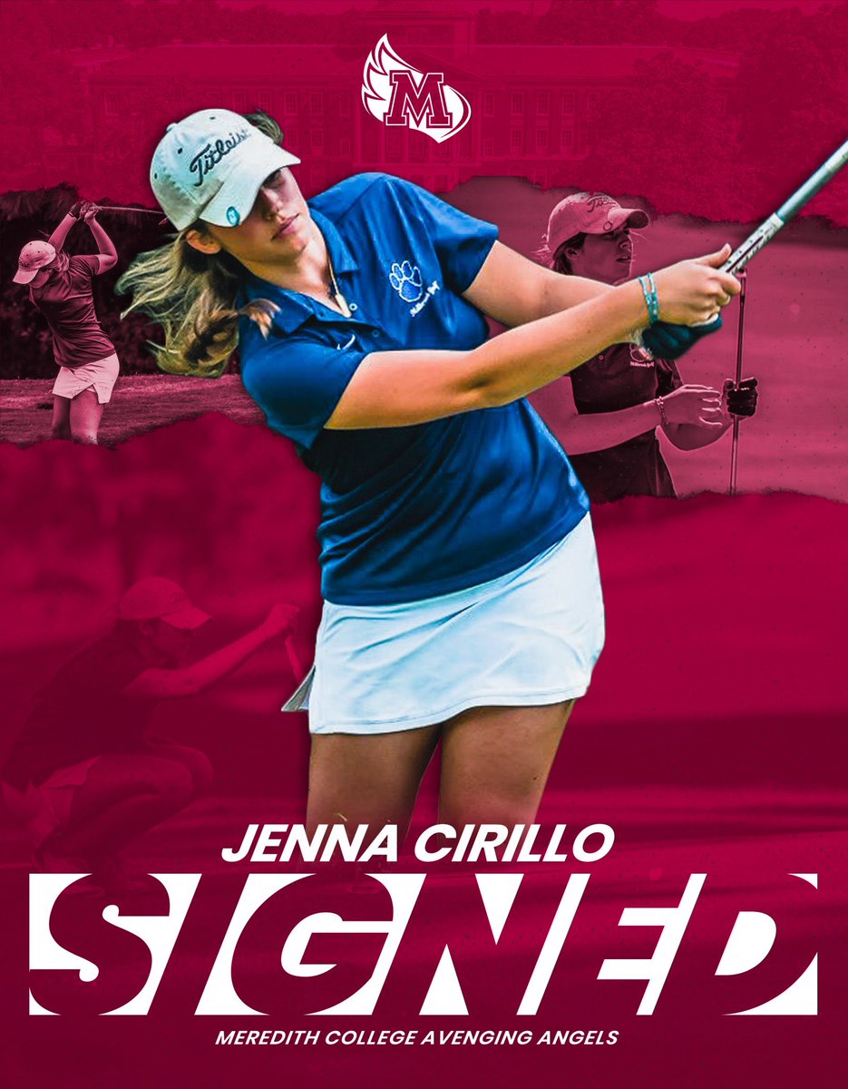 theBrookWGolf's tweet photo. Congratulations to @jenna_cirillo for signing to @MeredithCollege!! ⛳️ https://t.co/olsYNBzuZc