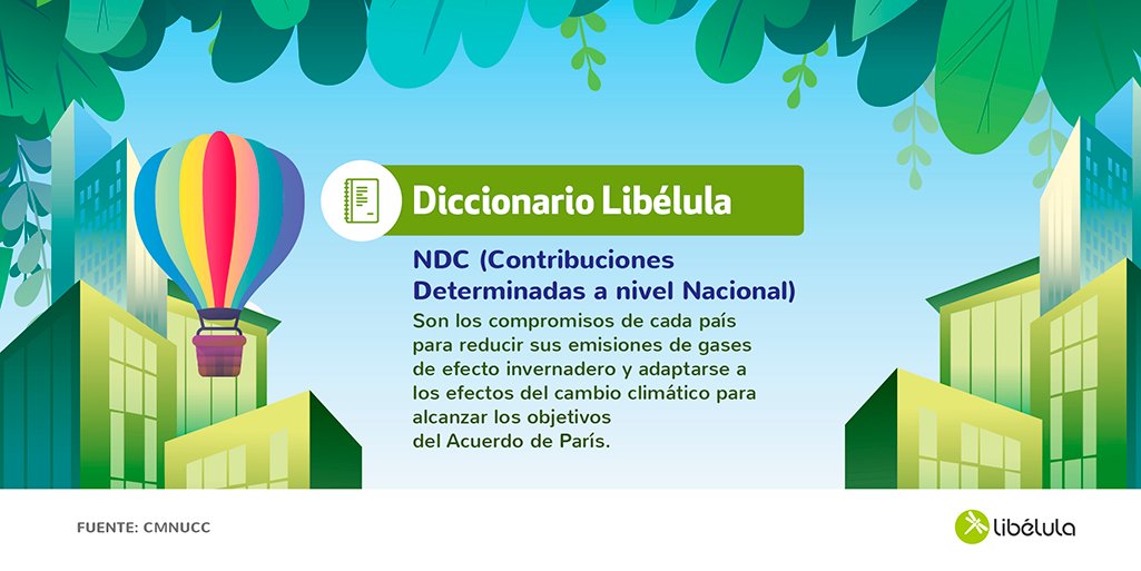 LibelulaPeru's tweet photo. [#DiccionarioLibélula] 📗 Las #NDC son una herramienta clave para medir la contribución de cada país en la lucha contra el #CambioClimático. 🌎

👉Conoce el progreso en la implementación de las NDC de 21 países de Latinoamérica y el Caribe ➡ https://t.co/jKMiHL1K6C #LEDSenLAC https://t.co/gUlPiJn6dL