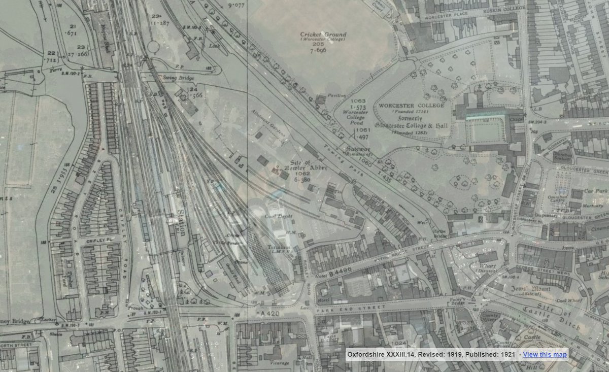 But have you heard of Rewley Abbey, 13th royal foundation by Oxford station, behind Said Business School? Collegiate house that ended up as Cistercian studium. One gate remains from the canal. Note church plan is just a scaled-down Hailes Abbey which is sorta hack trick I'd pull.