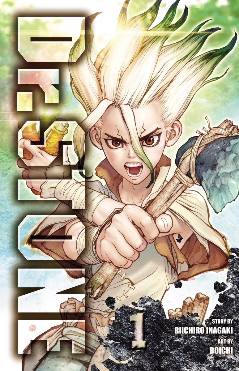 4: Dr. STONELike ACT-AGE this series is also refreshing as hell. It’s basically an isekai that refines and subverts shonen tropes into a fun and engaging scientific formula. Boichi’s art is the best in Jump at the moment, with some absolutely mind blowing spreads. Also Senku 