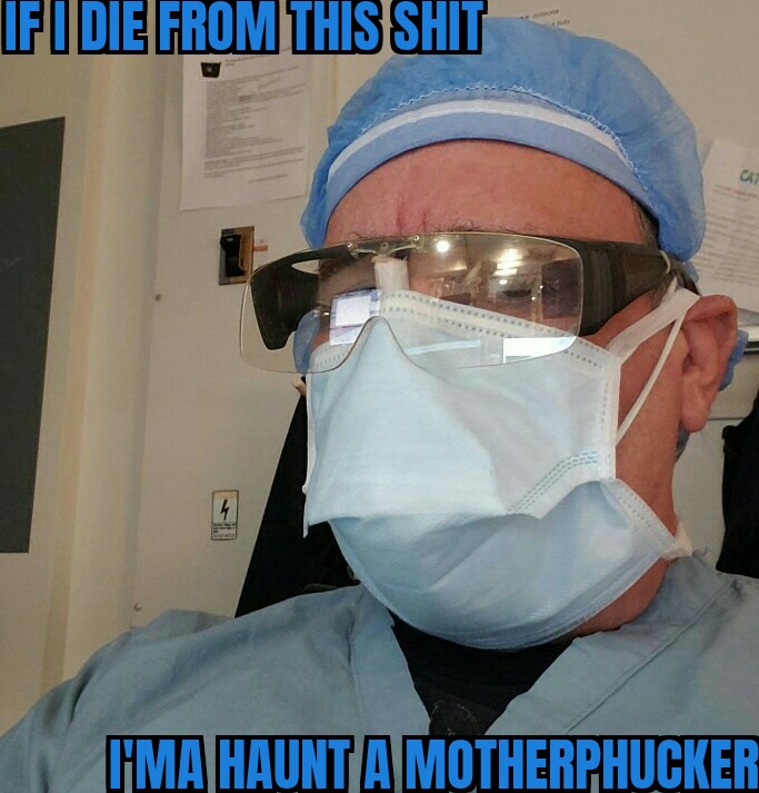 d1Vinman's tweet photo. My friends at @PPEconnect hooked me up with another doner who sent my a dozen boxes of ear loop masks and 2 boxes of N95s
I put 1 box of ear loops &amp; 10 N95s in the Cath lab
1 box of ear loops to the security team
&amp; divided the rest between the ER &amp; the ICU
Everyone says thank you https://t.co/tABOfAwqIZ