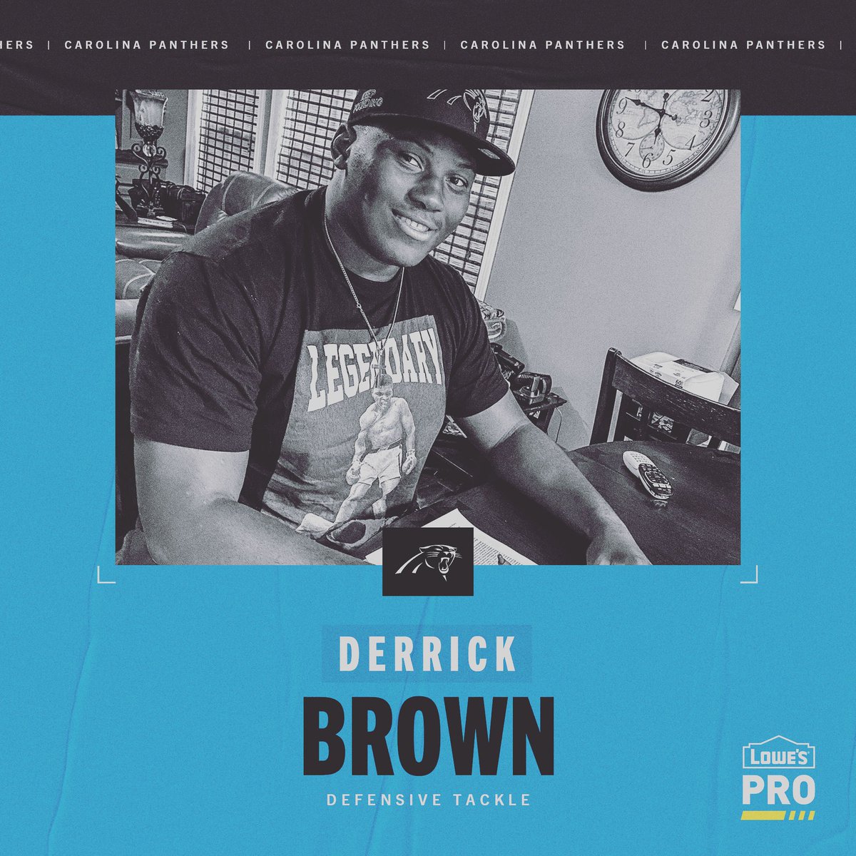 Thankful for this opportunity @panthers Feels good to make it official official ✍🏾 It’s just the beginning  of the marathon🤫