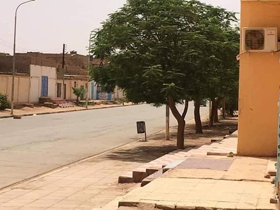 SaddiK_MohameD1's tweet photo. Streets of #Sirdalis city in the south of #Libya are literally empty of cars and people due to mid 40s temperatures rise !! https://t.co/709UR2tvr0