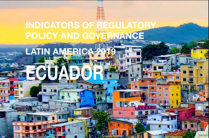 ddserranoc's tweet photo. La @OCDE_RLAC incluye dentro de los Perfiles de País sobre la política regulatoria a #Ecuador. Destaca la importancia de la política regulatoria implementada y a la @SecretariaEc como órgano de coordinación https://t.co/Avkc5iUHrK https://t.co/wKYJqld13Q