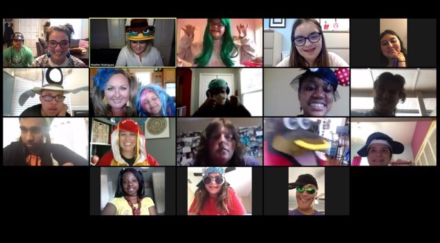 Wacky Wednesday with the Hillsborough Dragons! #spiritweek #soflpride