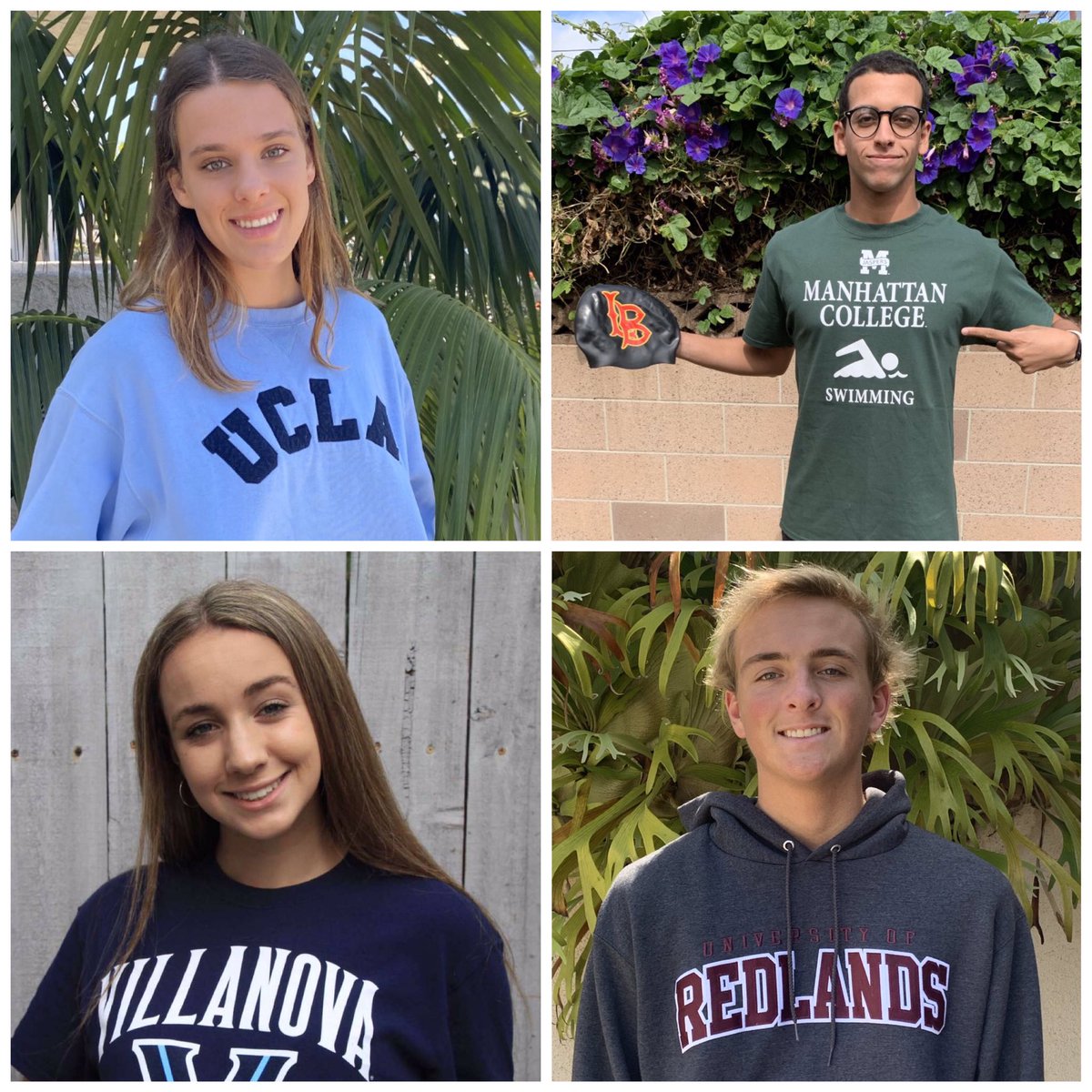 woodyatlbwilson's tweet photo. Announcing our Class of 2020 Bruin Athletes who are playing college athletics: 
Women’s Volleyball
Gabriella Sonnhalter - UCLA

Men’s Swimming
Mazen Abouelela - Manhattan College

Women’s Water Polo
Maegan Simon - Villanova

Men’s Water Polo
Brett Peoples - Redlands

#Gdtbab https://t.co/piB19d1SIq