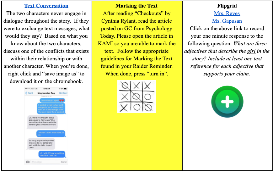DReyesEdu's tweet photo. @MsGRoom307 and I created many #choiceboards with the help of @PUSDinnovate. Here is one that showcases many engaging tools. Students love when we give them #voiceandchoice. Some even asked to do the Flipgrids collaboratively and had SO much fun! #4AsAccelerate
#TacoboutEdTech https://t.co/6RiRpWT54S