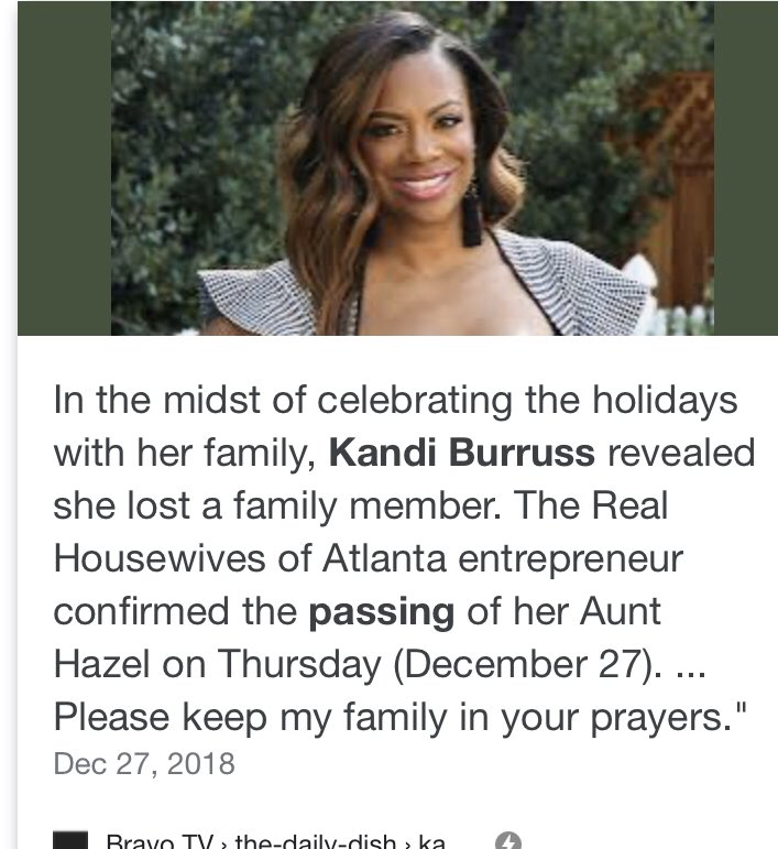 dojamatics's tweet image. #TheMaskedSinger #NightAngelMask Kandi has her Aunt Hazel pass away.