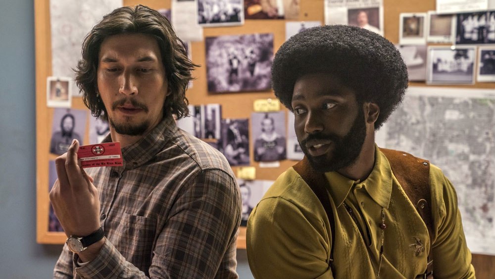 Spike Lee establishes a provocative series of contradictions in  #BlackKklansman – prank call comedy and horrific evil, a battle against racism waged from the folds of the police – and leaves the audience to parse it out  https://bit.ly/3dFVjWk 