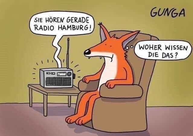 Wenn #Verschwörungstheoretiker Radio hören. 😉🤣