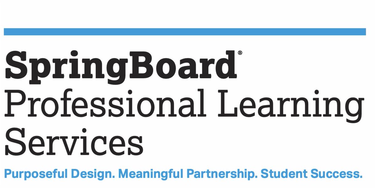 📢 Announcing a new #SpringBoard Professional Learning opportunity 📢

#SpringBoard's Virtual Foundations Cohorts are virtual classes designed to help new teachers extend their learning from the on-demand E-learning Module Series.

Sign up here ➡️ bit.ly/3cwAmgl