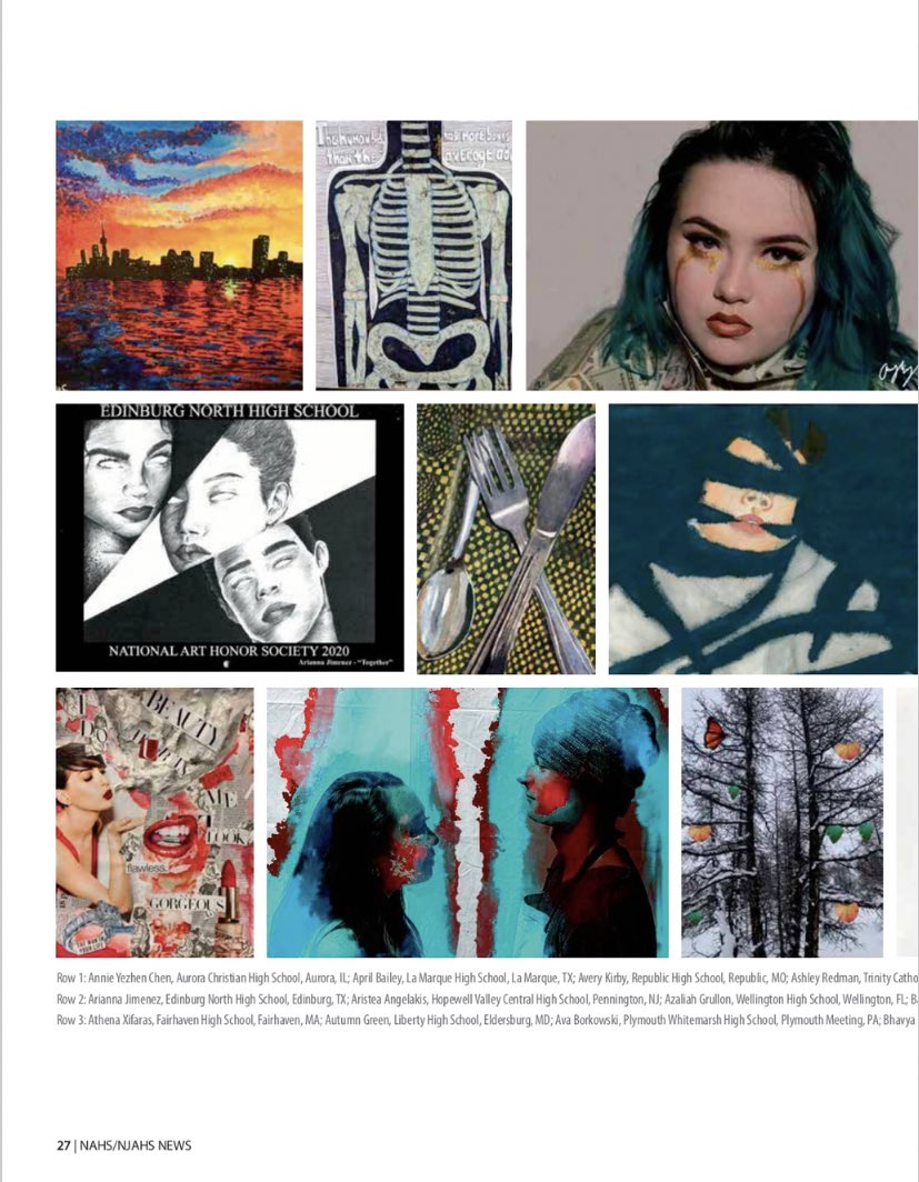 FHSArt Honor Society tweet media