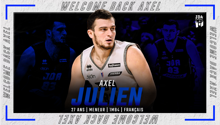 jdadijonbasket's tweet photo. 🚨 Axel Julien portera le maillot de la @jdadijonbasket pour une 6ème saison consécutive ➡️ https://t.co/eJU5UEvZzU

#MyJDA #Dijon https://t.co/h3JPognSf8