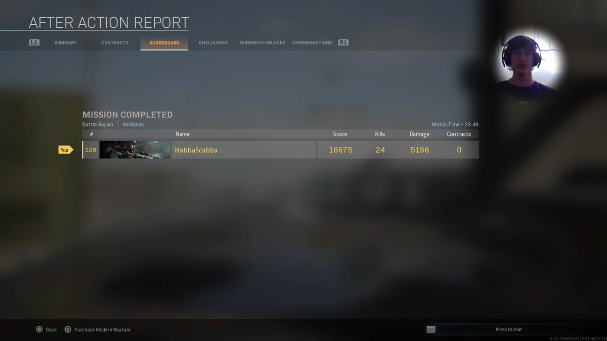 HScabba's tweet image. My first 20 bomb in solos, its about time!