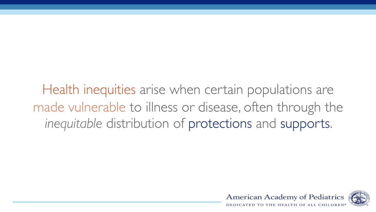 Health inequities (differences in health that are avoidable, unfair and unjust) arise when certain groups are *made* vulnerable. Referring to populations as "vulnerable" naturalizes the process by which vulnerability is *created* thru deprivation, violence, and discrimination.