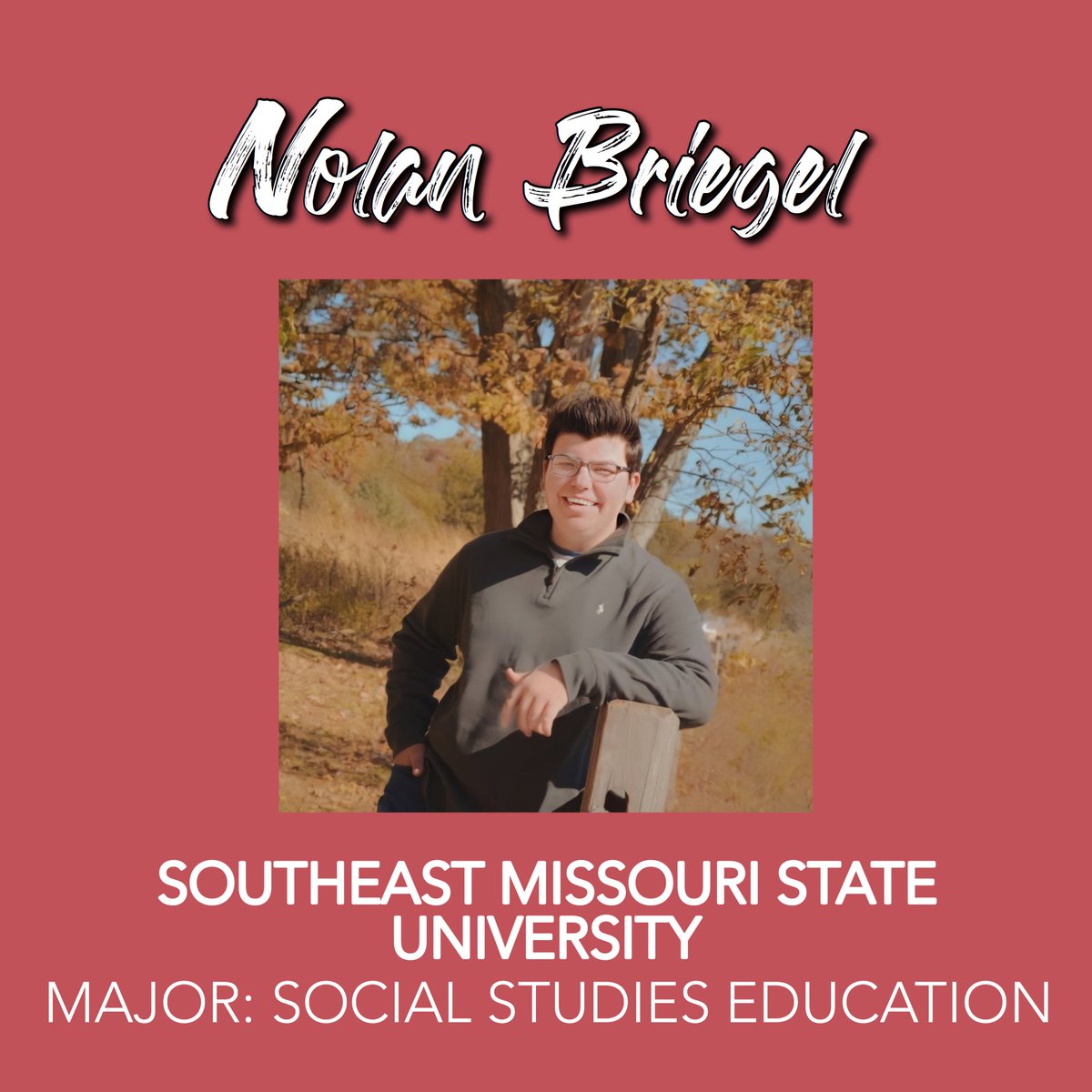 HoltStucoo's tweet photo. Senior Spotlight: Nolan has been in Holt’s Student Council for 2 years now! He served as our 2nd Vice this year and so much more! He plans to further his education at SEMO and major in Social Studies Education! Stuco and ASC wishes you the best of luck! #ClassOf2020 @nolanbriegel https://t.co/VaXBhHd5Wn