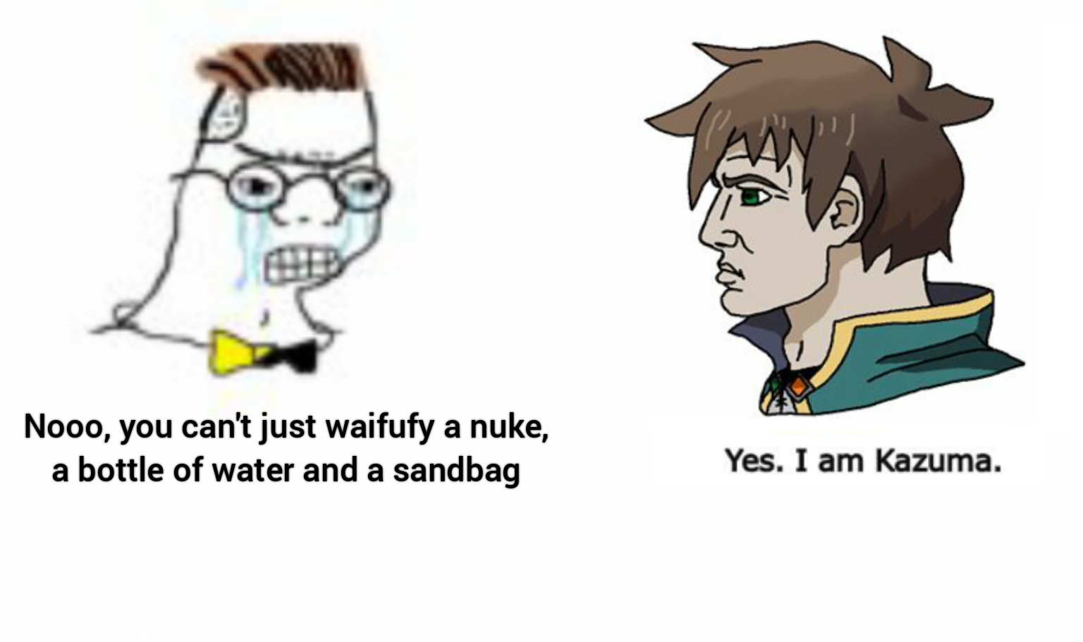 Hai Kazuma desu, r/Animemes, KonoSuba