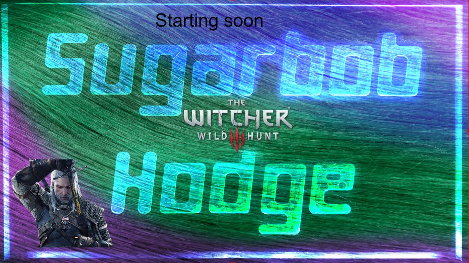 sugarbob_hodge's tweet photo. don't worry, i hadn't forgotten! i'm waiting for a download :) tune in soon! on https://t.co/Hvmz4i6z78 for #witcher3wildhunt #30daysofbob https://t.co/4zkIK3Uc1n