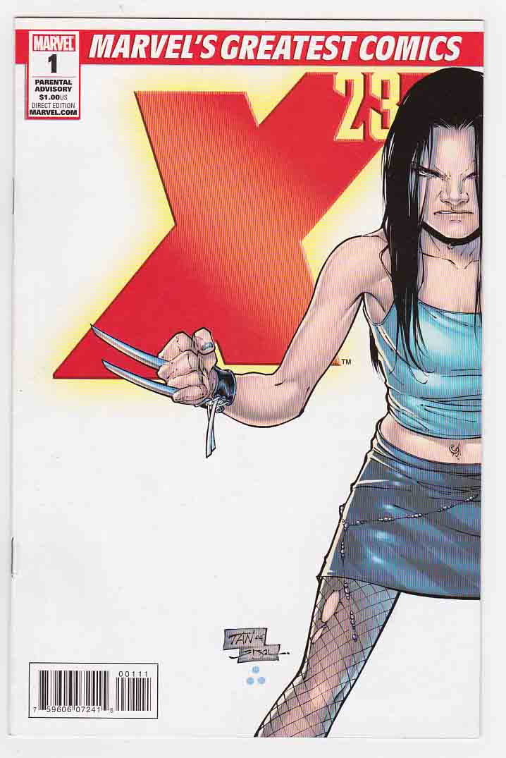 MakeMyComicRare's tweet photo. #X23 #1 (2005) #BillTan art, #CraigKyle & #ChristopherYost Origin of X-23 "Innocence Lost: Part One" Now it can be told. The full story behind the origin of X-23 - who she is, where she came from, and the exact nature of her relationship to #Wolverine.
https://t.co/w3ZrW0rI34 https://t.co/Op63u46xdG