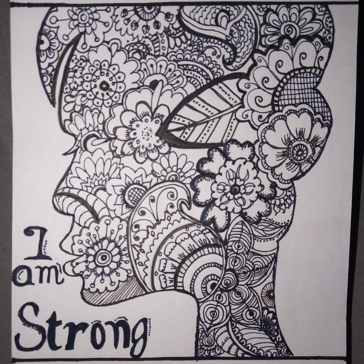 LifeOfAnOrdina2's tweet photo. "Some women fear the fire, some simply become it"-Strong woman💪
#doodling #beginner #doodleoftheday #lovewhatyoudo #strongwomen #believeinyourself #livelovelaugh #drawings #sketch #sketches #Loveyourself #thinkpositive #keepyourheadup #QuarantineLife
#Twitter #StayAtHome https://t.co/adaYL5MUAh