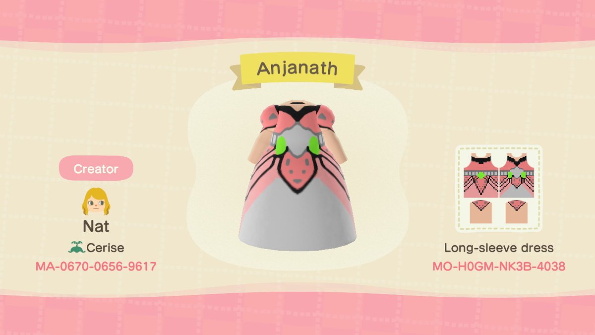 MGQueen13's tweet image. Latest design this time for #MonsterHunter the Anjanath #ACNHDesigns
 #AnimalCrossing #ACNH #NintendoSwitch