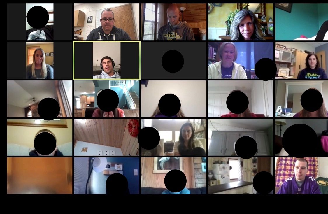 Supt_Adams's tweet photo. Great to have @brandon_zylstra join the 6th graders in a Zoom meeting today at his alma mater @NLSSchools345 to share his story! Pretty humble and thankful for growing up here. #rolemodel #isd345 #nlswildcats https://t.co/qUUmaiL0fZ