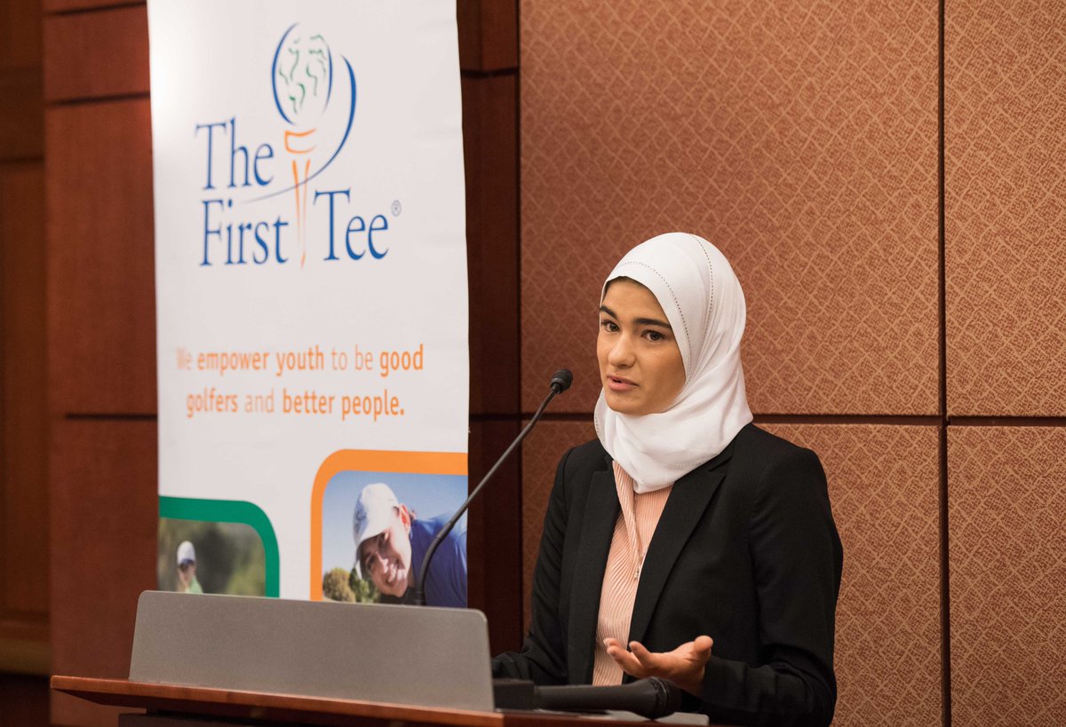 #TBT, This is from a few years ago but a great video to watch Listen to the First Tee of Greater Sacramento Alumna Noor Ahmed, as she addresses members of Congress in Washington DC. youtu.be/SB64NrkDAZU