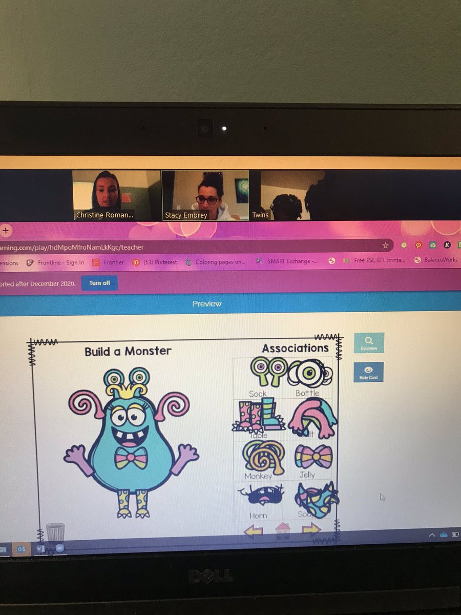 Romano_speech's tweet photo. Had such a fun teletherapy session with our kiddos today! We worked on associations and prepositions to build this cute monster. @SembreyRoth @theodore_43 @RcsdSpeech @DianaRadley17 https://t.co/ILJG2pIvOT
